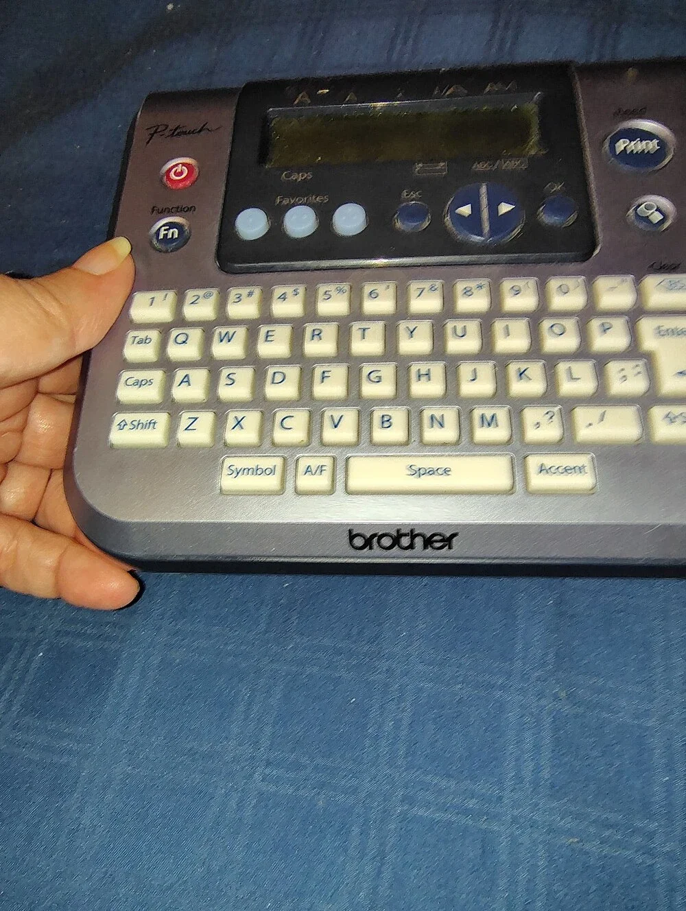 Brother touch label